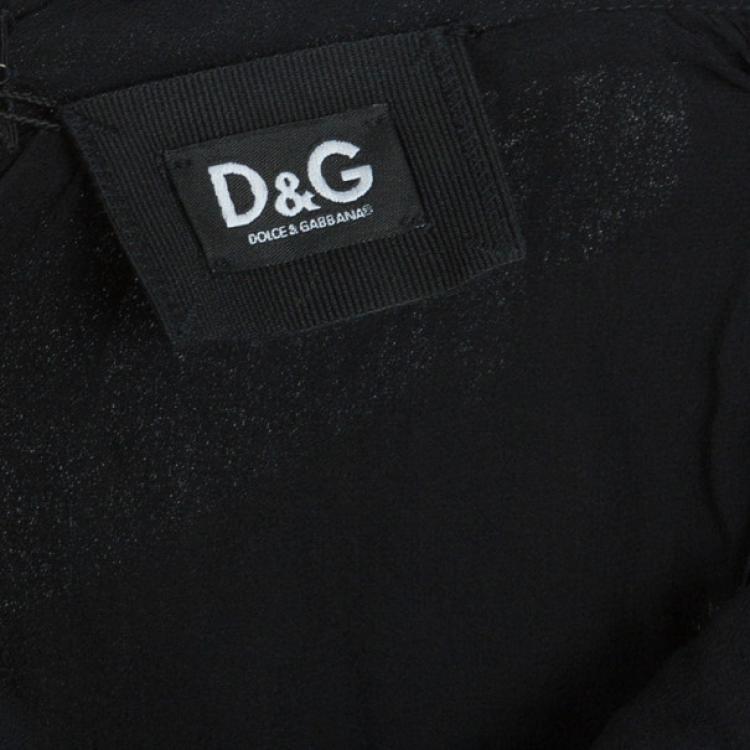 Pre Owned D and G Halter Dress XS