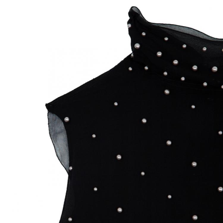 مملوكة مسبقًا D and G Pearl Embellished Top M