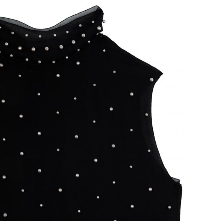 مملوكة مسبقًا D and G Pearl Embellished Top M