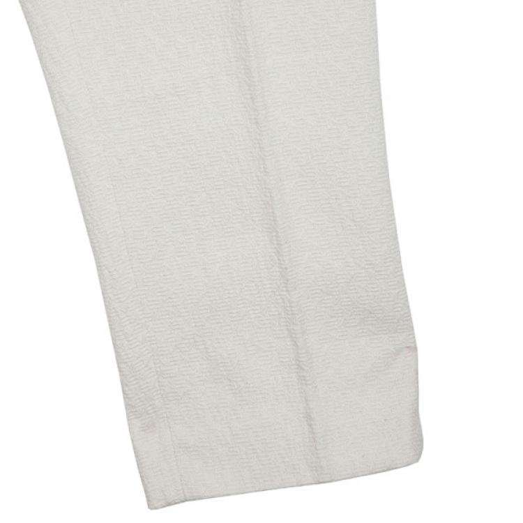 Pre Owned D and G White Casual Pants S