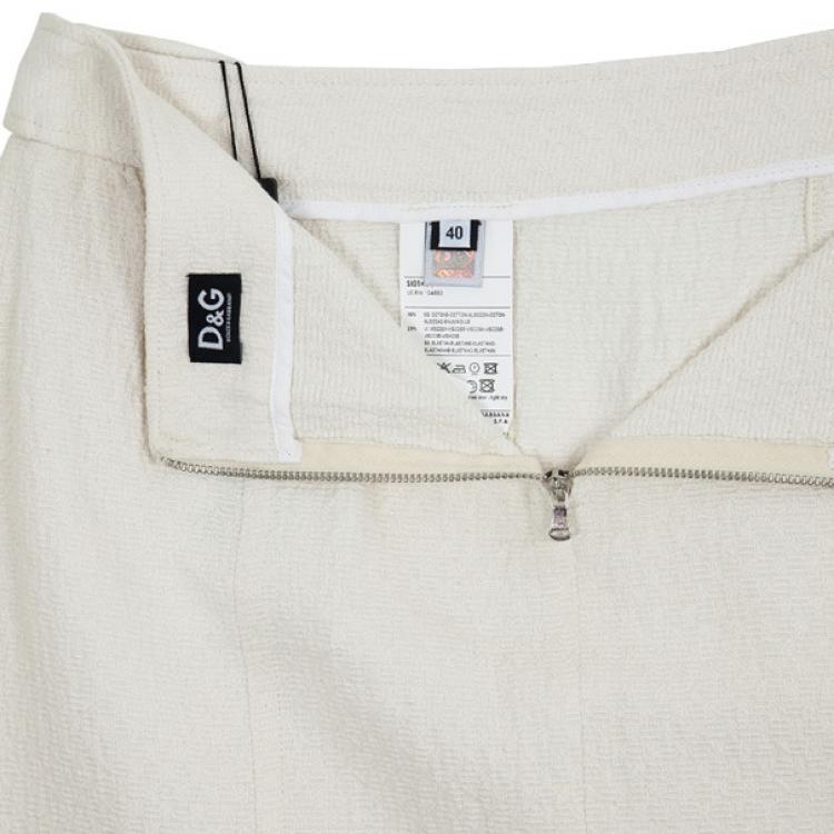 Pre Owned D and G Short A Line Skirt S