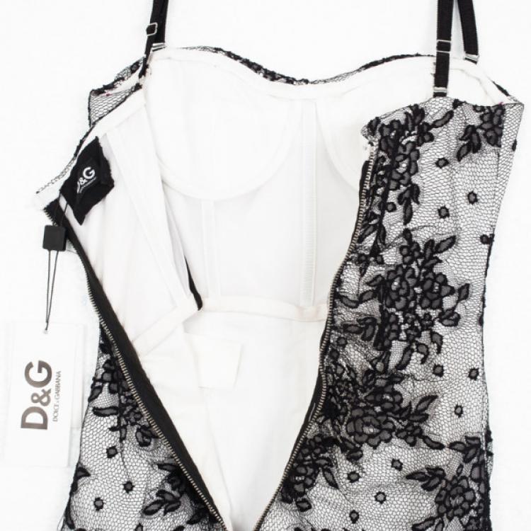 Pre Owned D&amp;G Lace Dress XS 