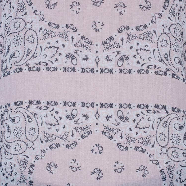 Pre Owned D&G Bandana Print T-Shirt S