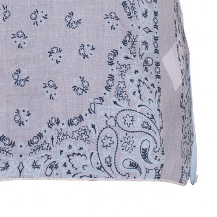 Pre Owned D&G Bandana Print T-Shirt S