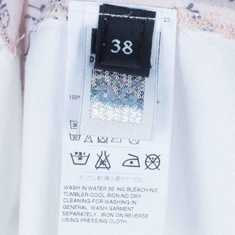 Pre Owned D&G Bandana Print T-Shirt S