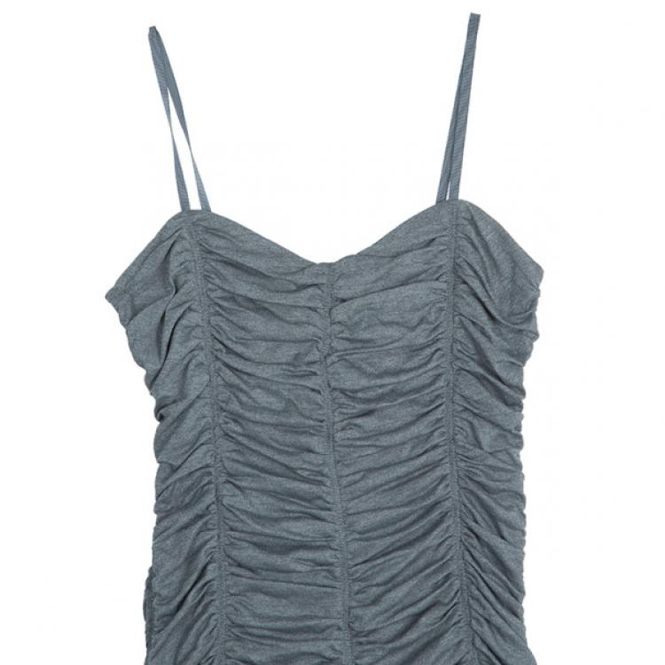 Pre Owned D and G Sleeveless Ruched Top S