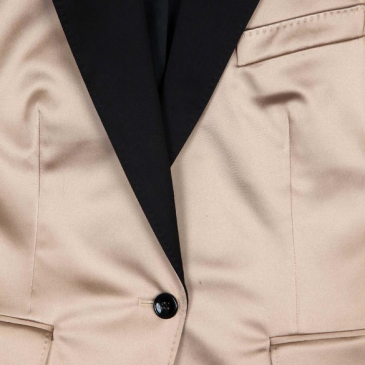 Pre Owned D and G Satin Tuxedo Jacket M