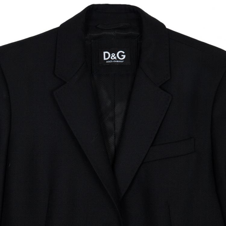 Pre Owned D and G Single Breasted Coat L