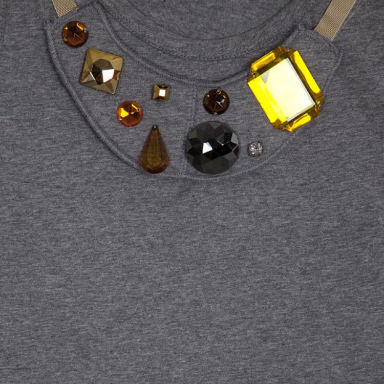 Pre Owned D&amp;G Beaded Cami Top S