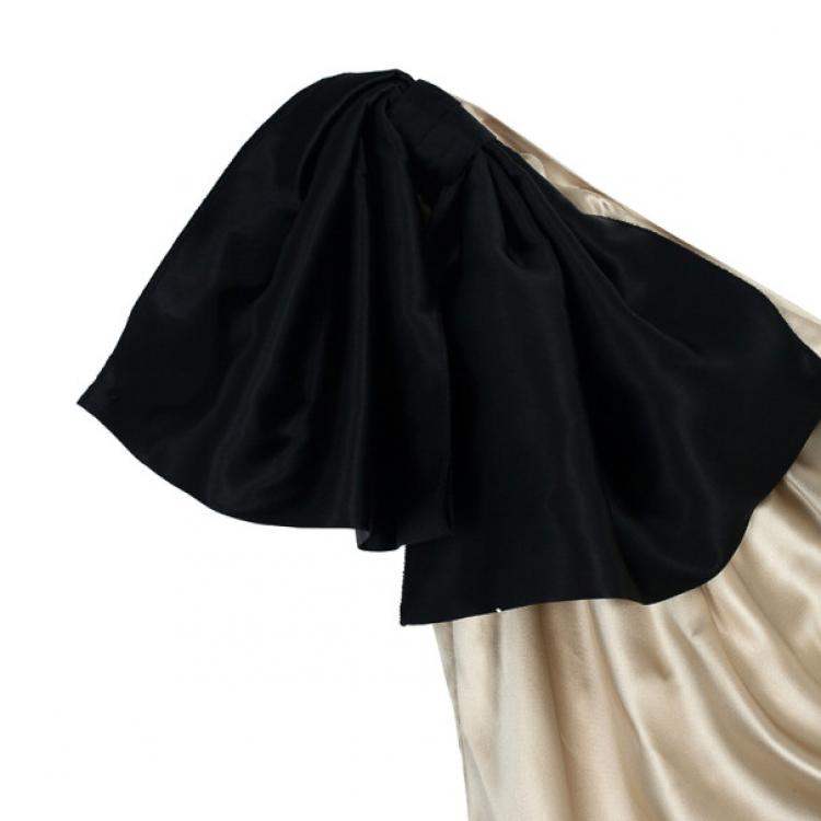 مملوكة مسبقًا D and G Bow Detailed Satin Dress M