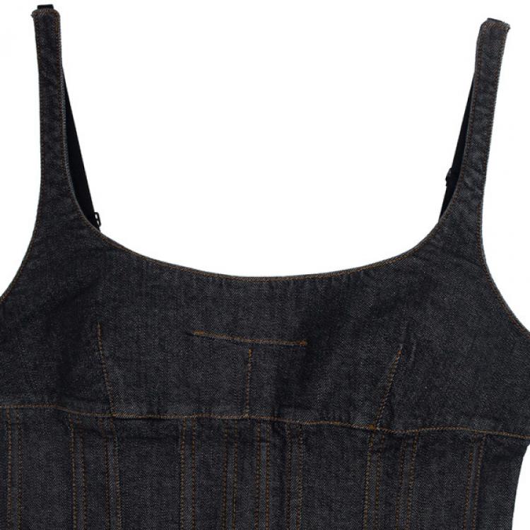 Pre Owned D and G Denim Corset Top L