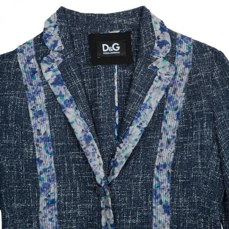 Pre Owned D&G Tweed Blazer S