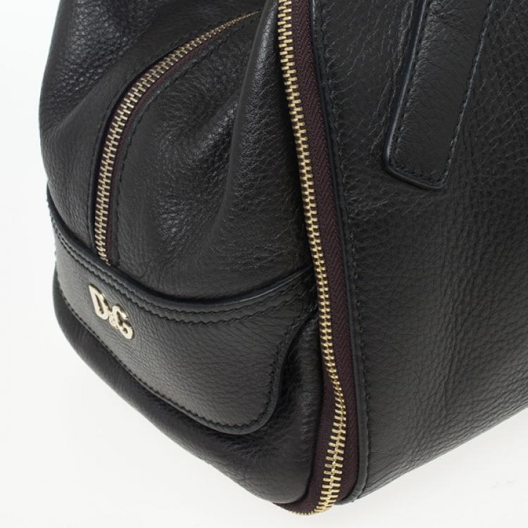 Pre Owned D and G Black Medium Kati Bag