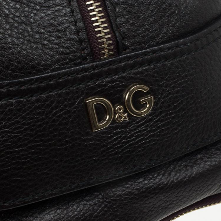 Pre Owned D and G Black Medium Kati Bag