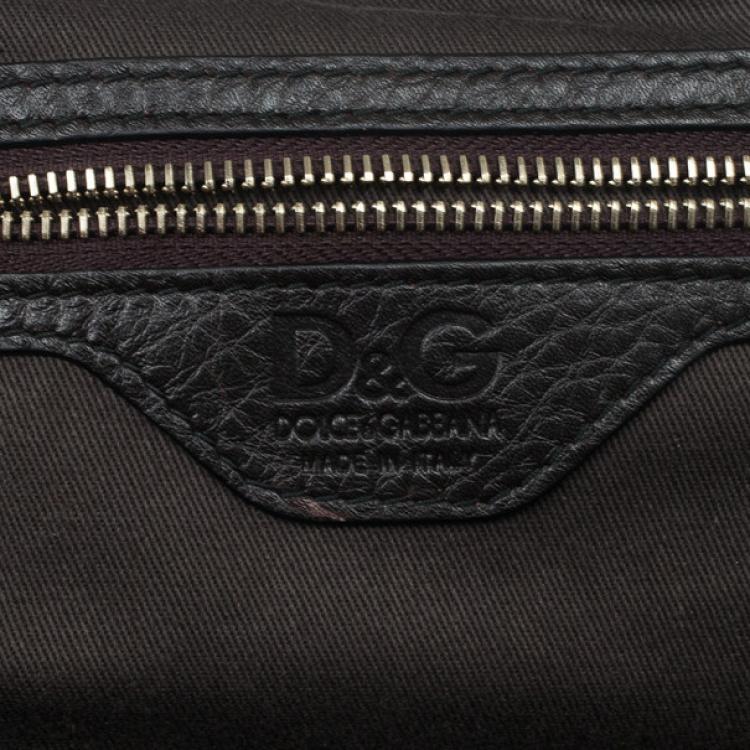 Pre Owned D and G Black Medium Kati Bag