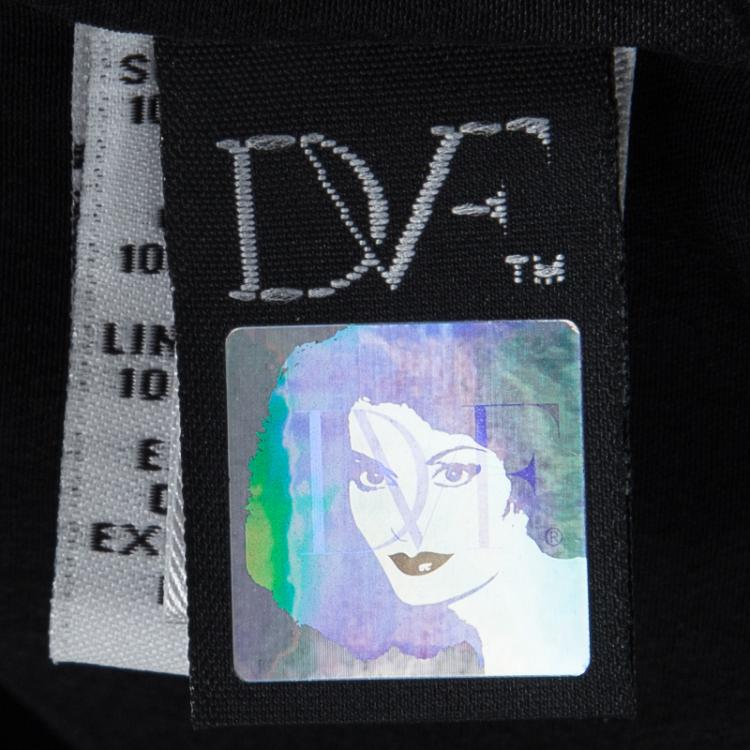 Pre Owned Diane Von Furstenberg Black Sequin Embellished Shizuka Mini Skirt M