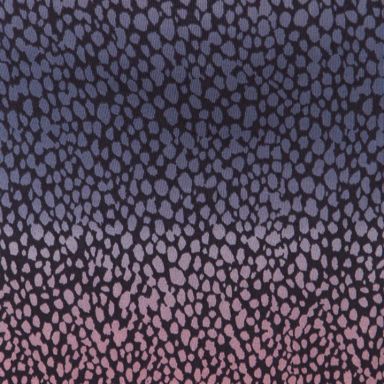 Pre Owned Diane Von Furstenberg Ophelia Printed Silk Jersey Justin Wrap Dress L