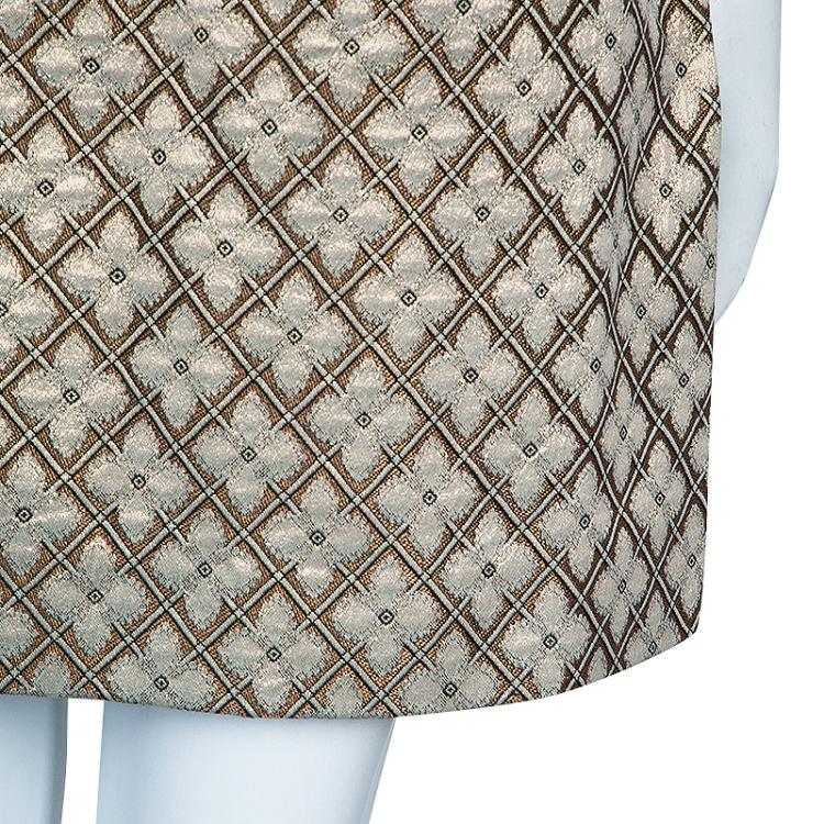 مملوكة مسبقًا Diane Von Furstenberg Gold Carrie Two Dress S