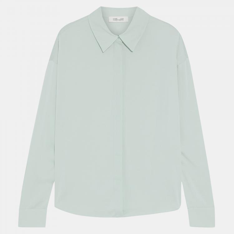 Pre Owned Diane Von Furstenberg Silk Long Sleeved Top 6