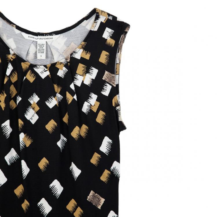 Pre Owned Diane Von Furstenberg Garrin Dress S