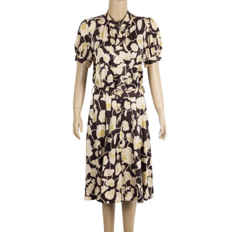 Pre Owned Diane Von Furstenberg Johann Dress L
