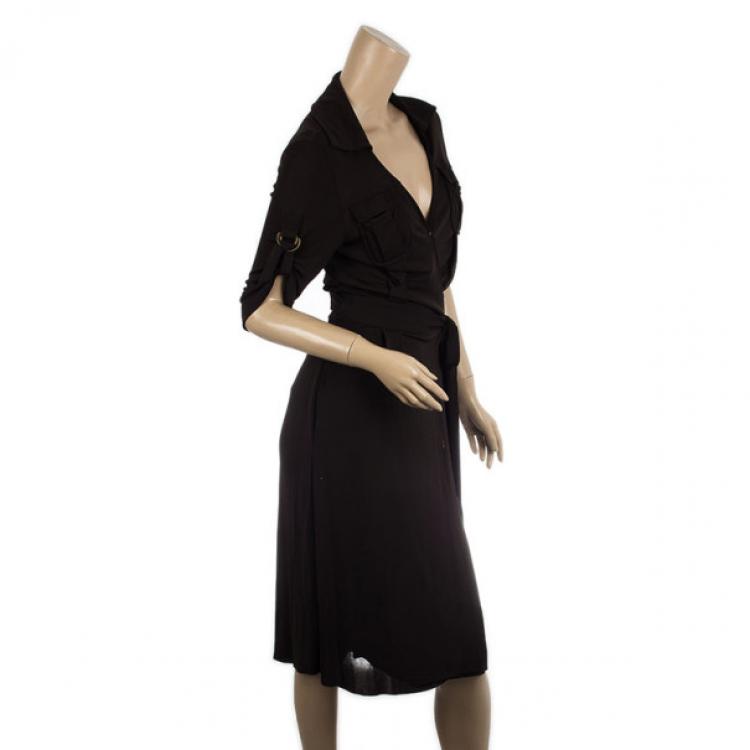 Pre Owned Diane Von Furstenberg Utility Dress S