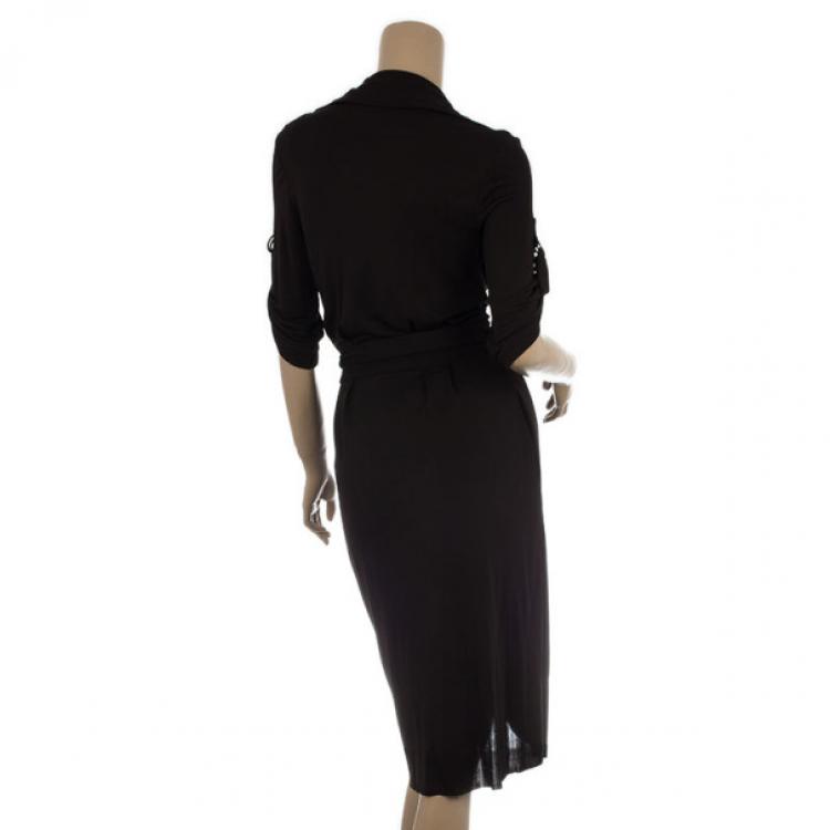 Pre Owned Diane Von Furstenberg Utility Dress S