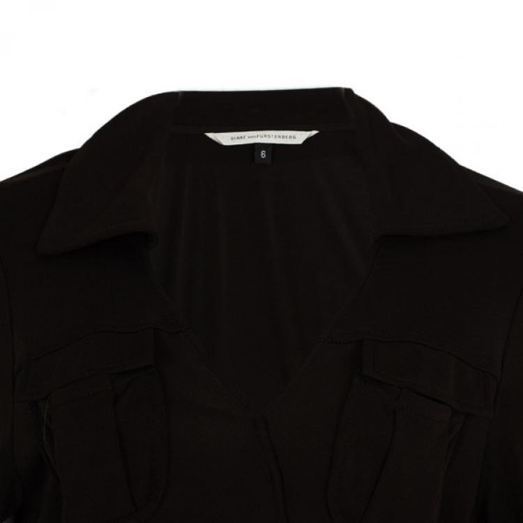 Pre Owned Diane Von Furstenberg Utility Dress S