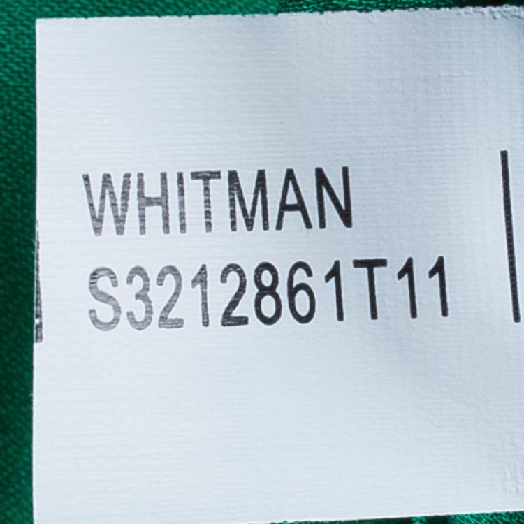 Pre Owned Diane von Furstenberg Whitman Stretch Silk Top S