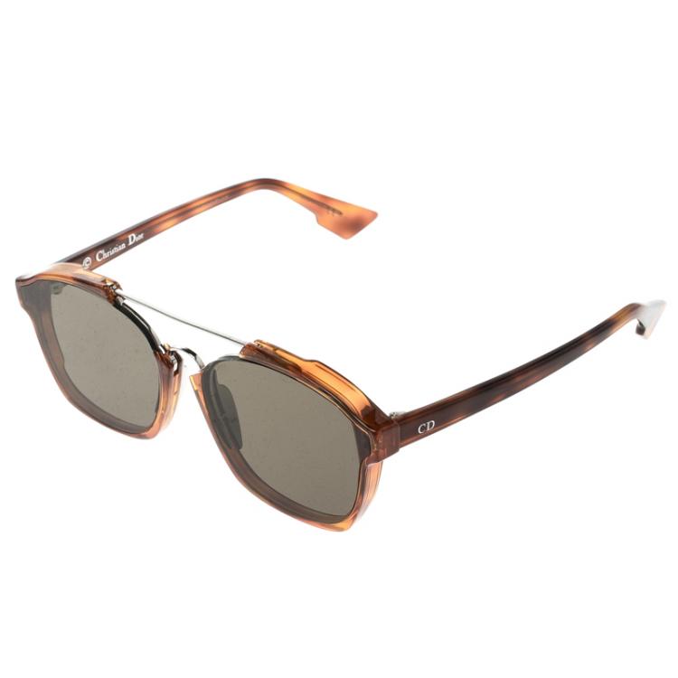 Pre Owned Dior Black/Tortoise Shell 0562M Wayfarer Sunglasses