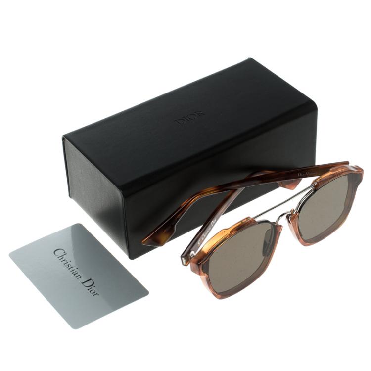 Pre Owned Dior Black/Tortoise Shell 0562M Wayfarer Sunglasses