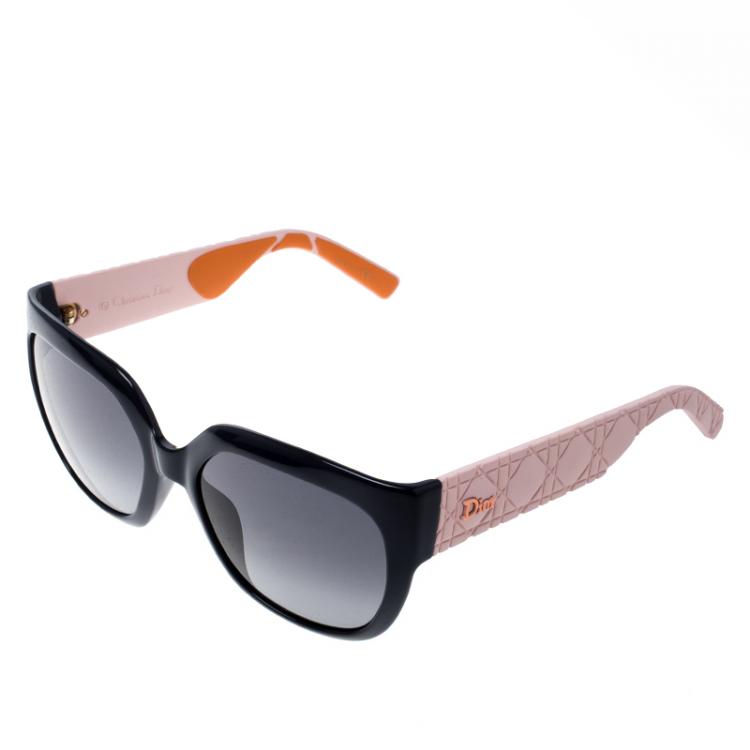 Pre Owned Dior Blue Gradient/Pink Accent My Dior 3R N46HD Oversized Sunglasses