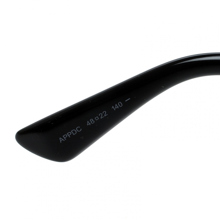 Pre Owned Dior Silver Mirrored APPDC So Real Round Sunglasses