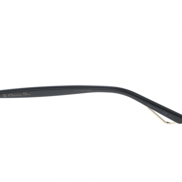 Pre Owned Dior Gold/Brown RHL 38 Technologic Aviator Sunglasses