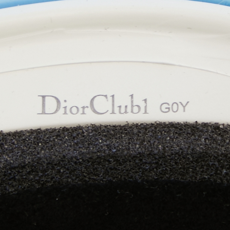 Pre Owned Dior Black/White DiorClub1 Visor Hat