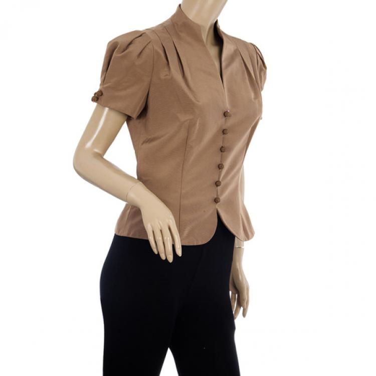 Pre Owned Dior Short Sleeve Jacket M