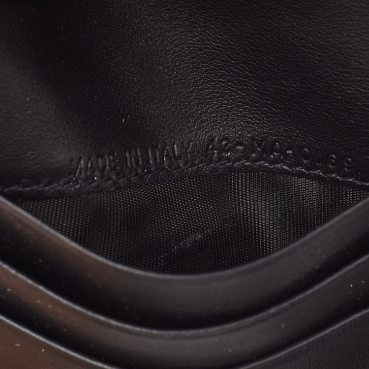 Pre Owned Dior Multicolor Toile de Jouy Print Leather Lady Dior Flap Wallet