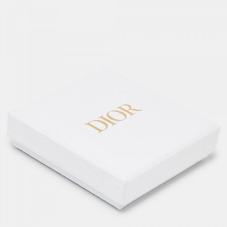 Pre Owned Dior Beige Oblique Silk Mitzah Scarf