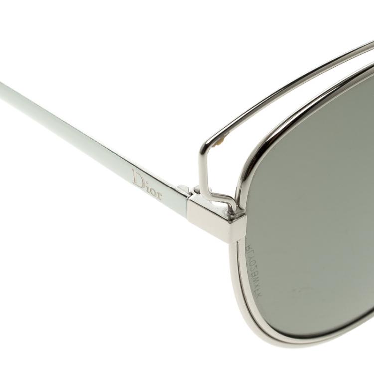 Pre Owned Dior Black Sideral 2 Cat Eye Sunglasses