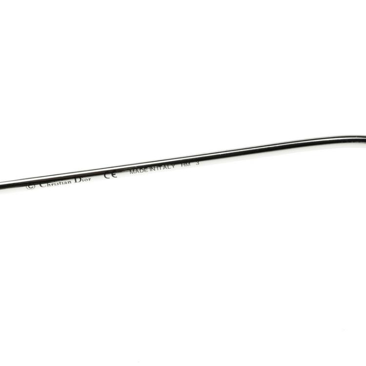 Pre Owned Dior Dark Blue/Silver Dior Split 1 Aviator Sunglasses