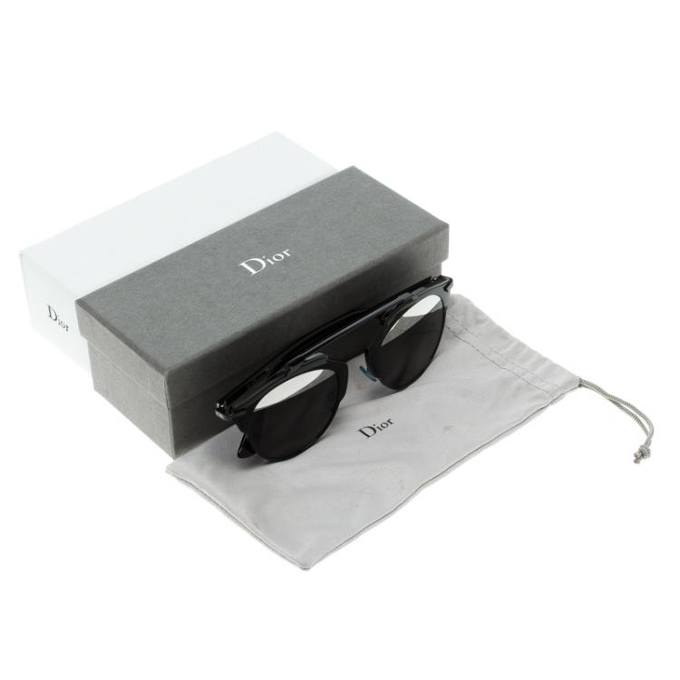 Pre Owned Dior BlackDior Black BOYMD So Real Round Sunglasses Round Sunglasses