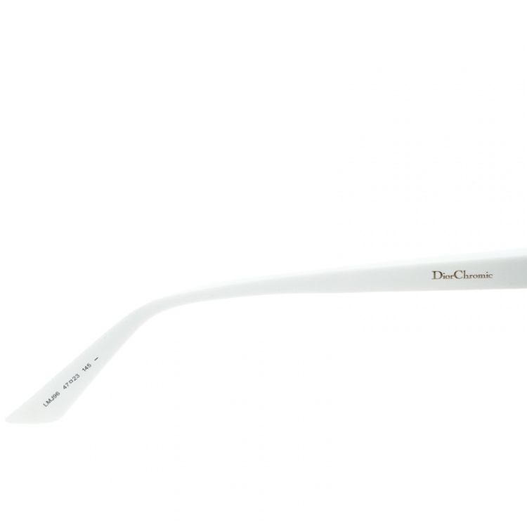 Pre Owned Dior Silver/Brown Gradient Mirrored LMJ96 Chromic Sunglasses