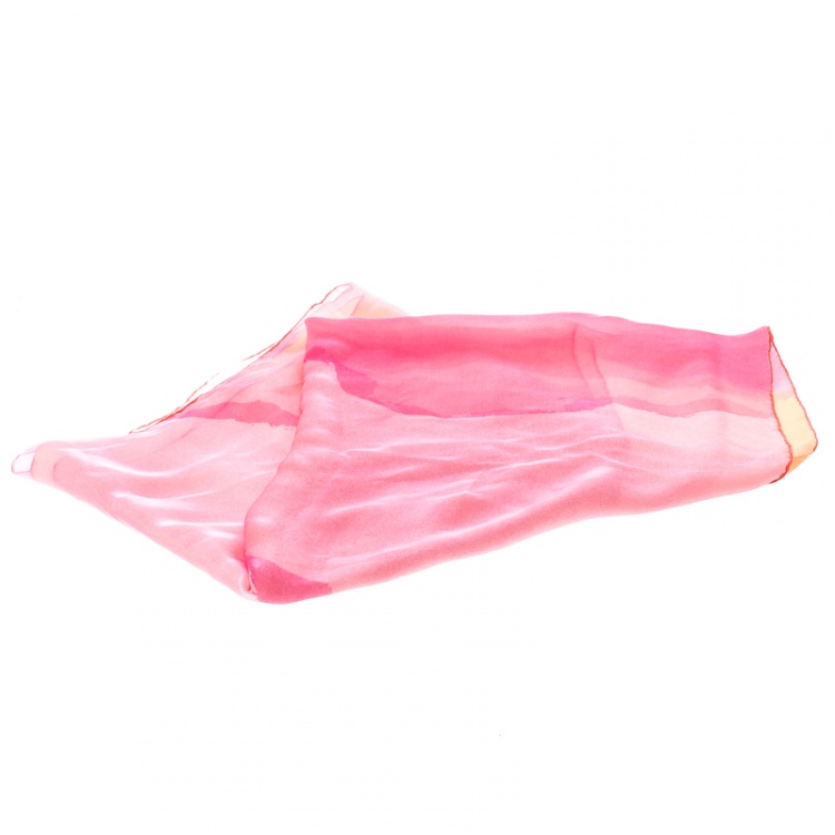 مملوكة مسبقًا Dior Multicolor Printed Silk Square Scarf