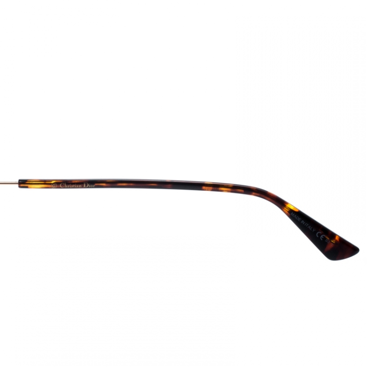 Pre Owned Dior Gold/Purple 06JU1 So Real Pop Round Sunglasses