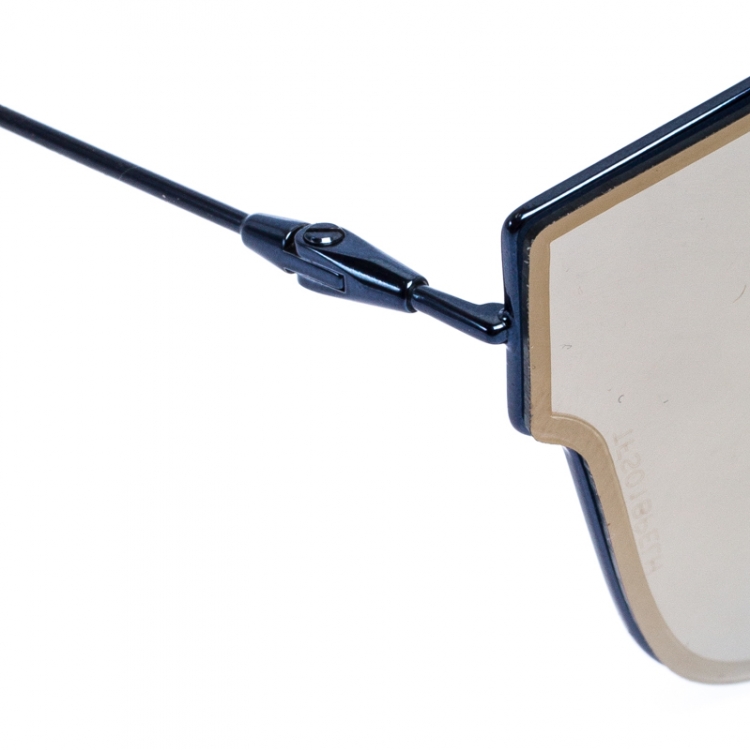 Pre Owned Dior Blue Homme Mirror Sunglasses