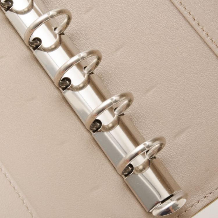 Pre Owned Christian Dior Beige Ring Agenda