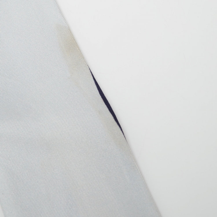 مملوكة مسبقًا Dior Purple Printed Silk Bandeau Scarf