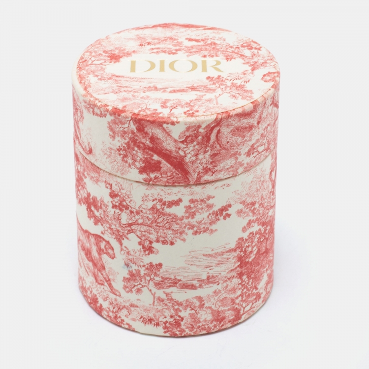 مملوكة مسبقًا Dior Cream Printed Silk Bandeau Scarf