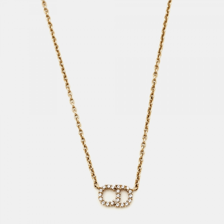 Dior | Jewelry | Dior Clair D Lune Necklace | Poshmark