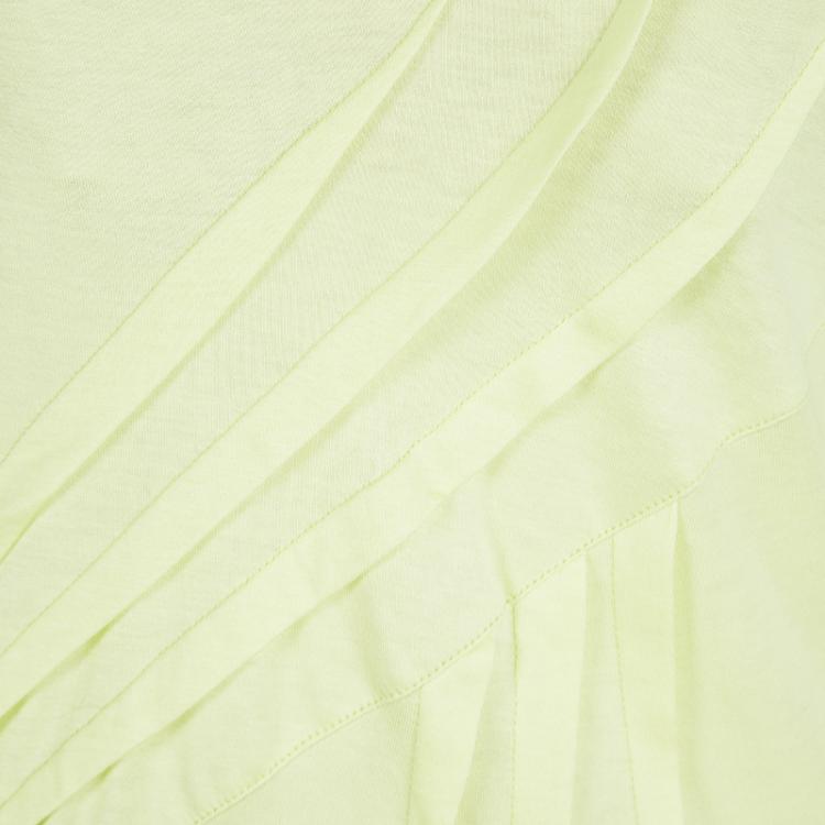 Pre Owned Dior Yellow Cotton Long Sleeve T-Shirt XL